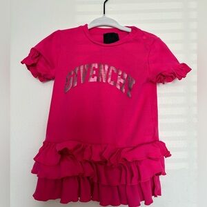 Girls Givenchy ruffle shirt